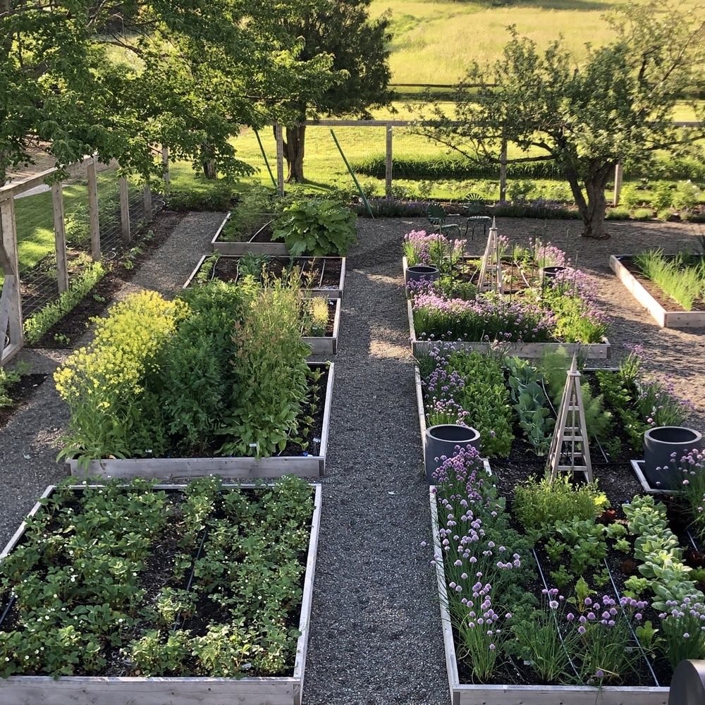 Garden from a Single family homes project near Granby - Bromont - Cowansville by Les Ensembliers