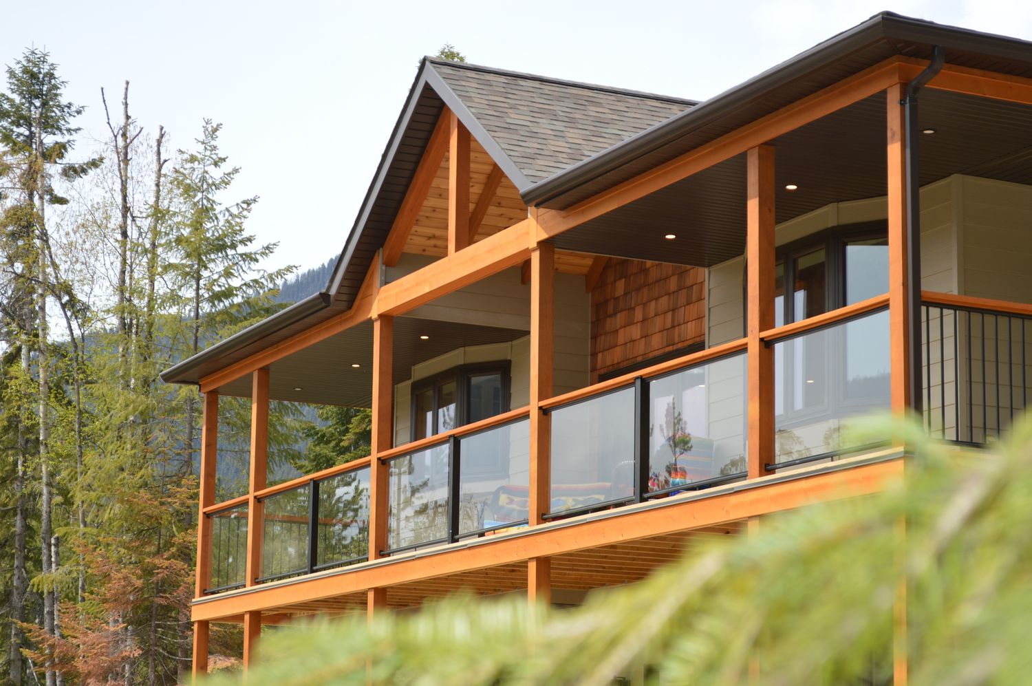 Façade avant d'un projet de Maisons unifamiliales près de Kelowna - Okanagan de Hemlock homes
