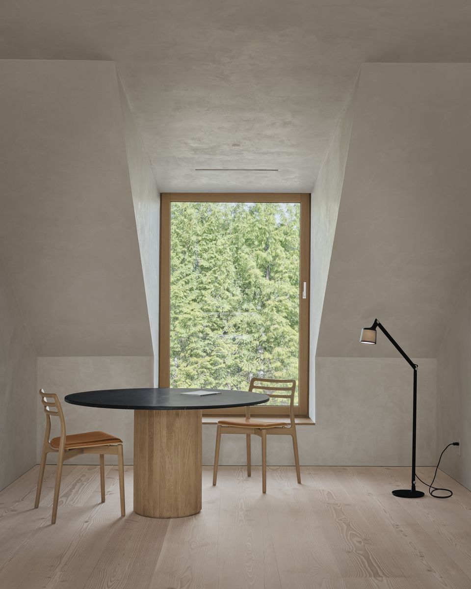 Home Office from a Single family homes project near Granby - Bromont - Cowansville by Atelier L'Abri