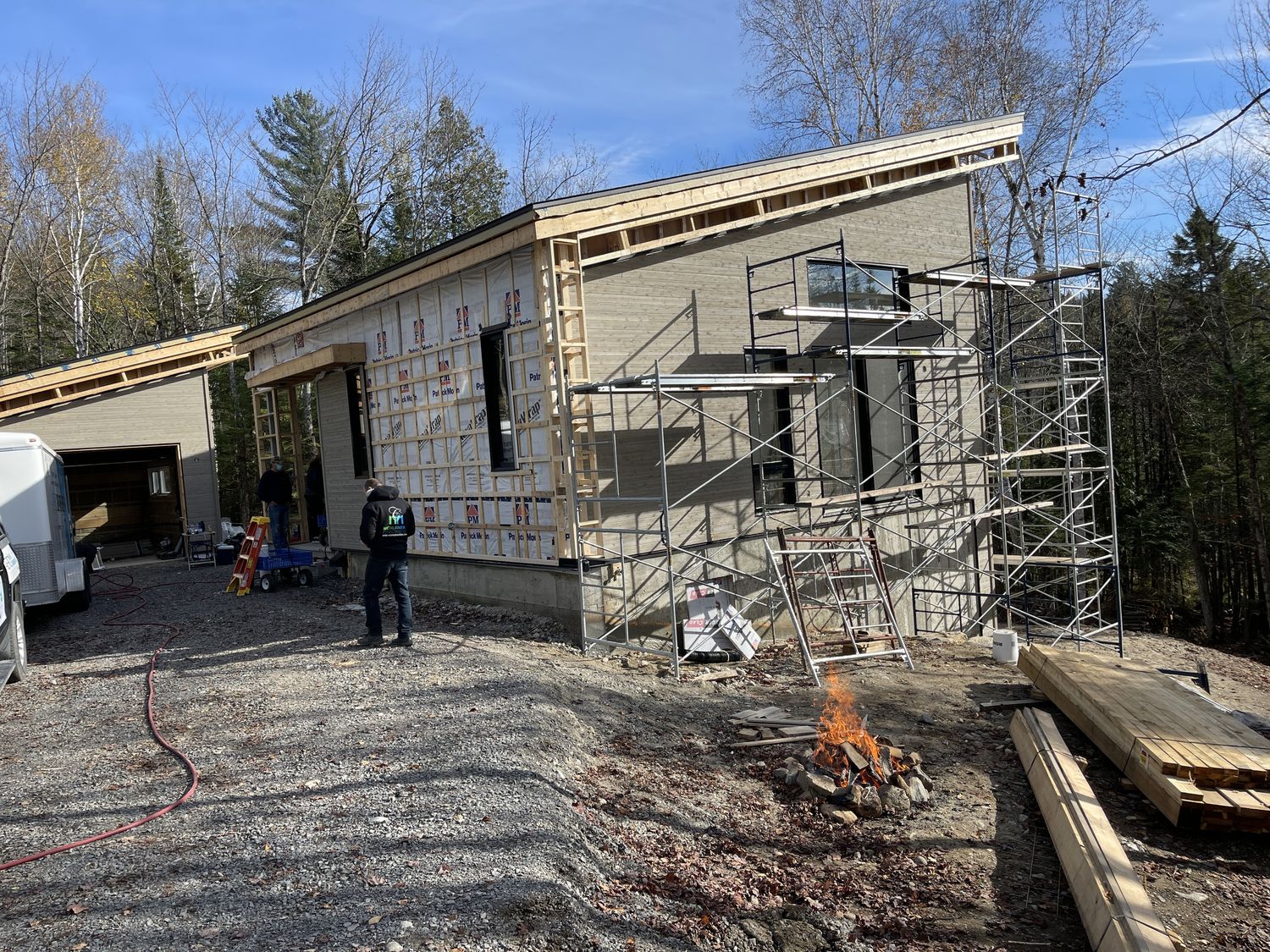Travaux - Extérieur d'un projet de Étanchéité à l'air près de Gatineau (Outaouais) de Aeroseal Global