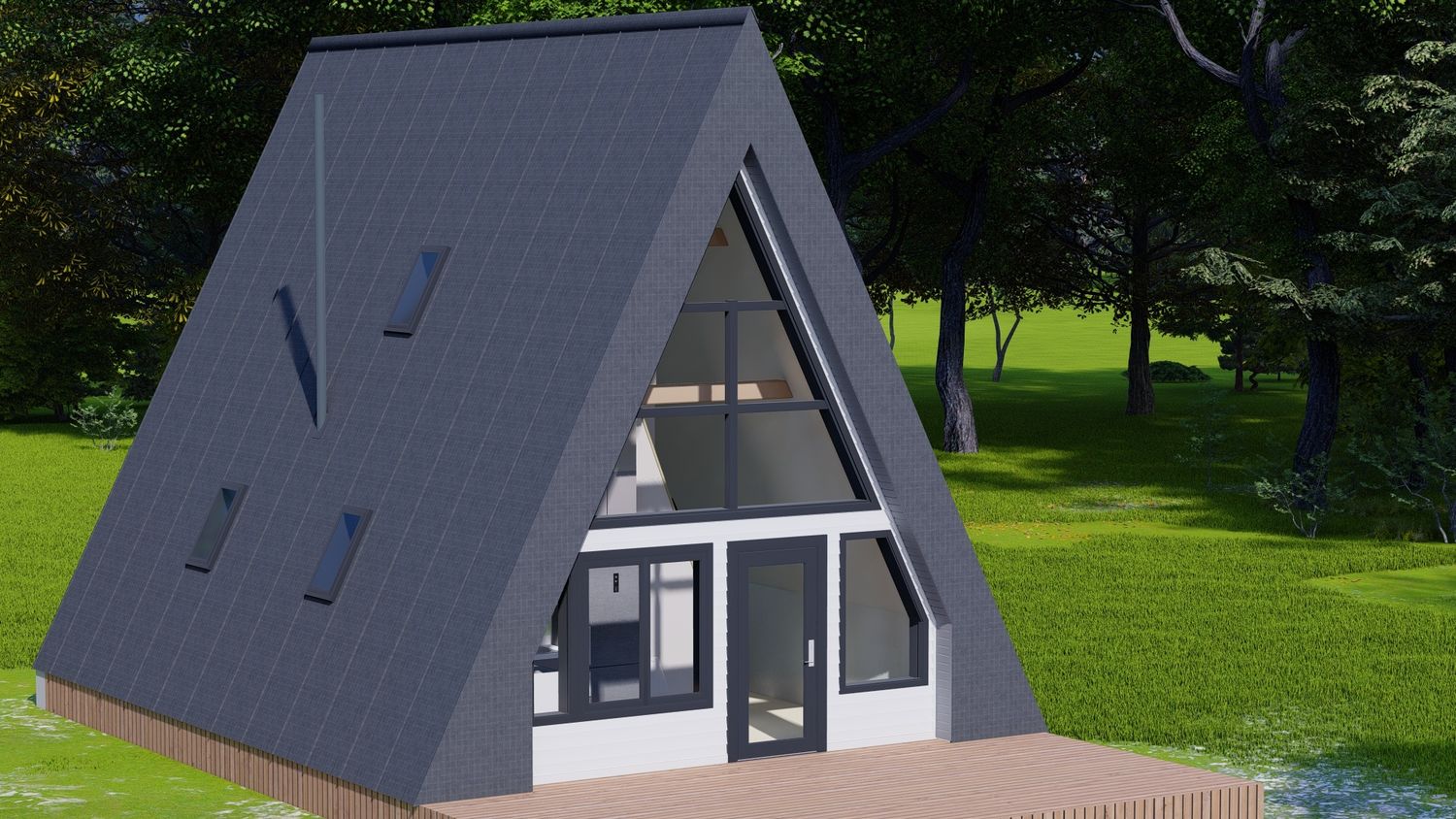 3D Rendering from a Single family homes project near Detroit by Aspax construction