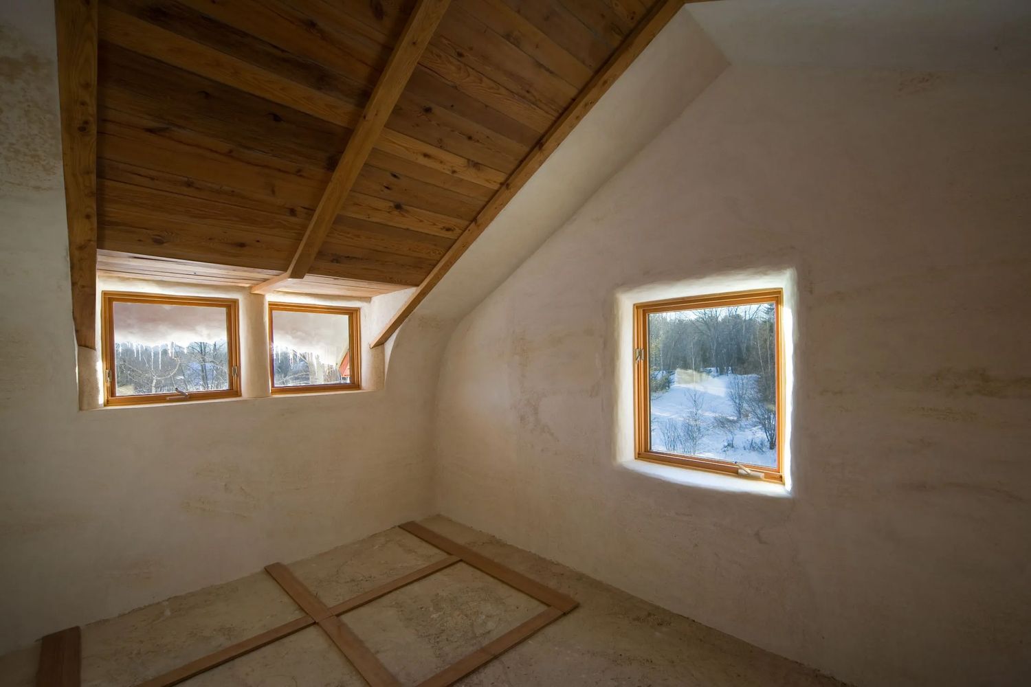 Bedroom from a Single family homes project near Sherbrooke (Estrie) by L. McComber