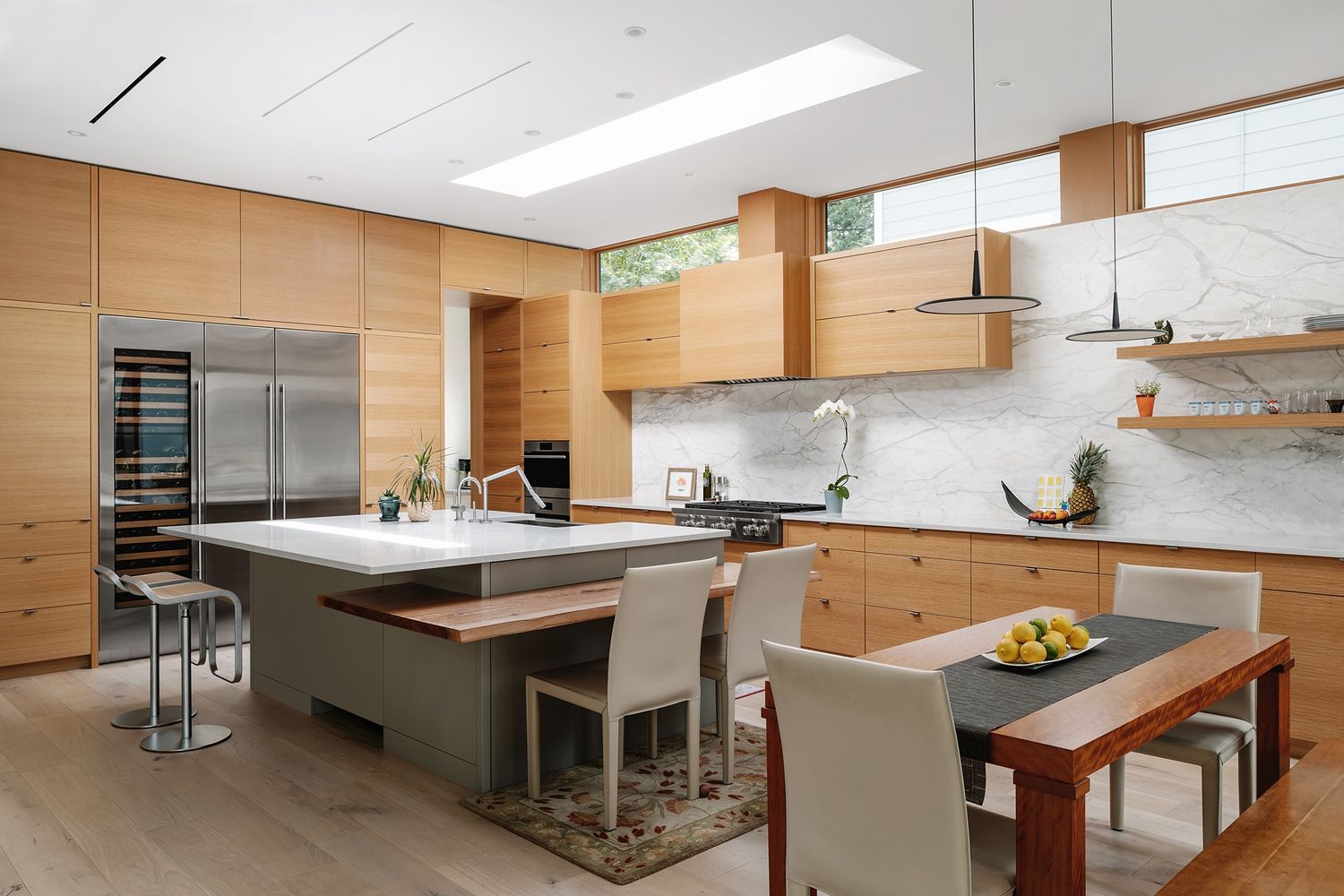 Kitchen from a Single family homes project near Austin by Clark Richardson Architects