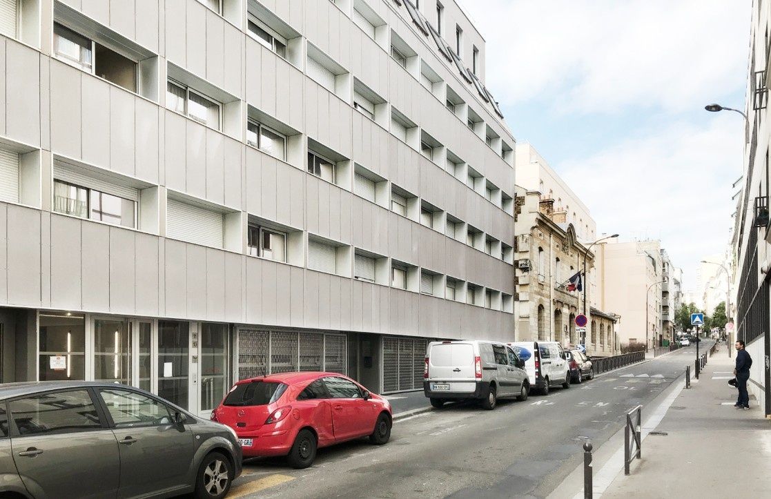 Finition extérieur d'un projet de Bâtiments multi-résidentiels et tours d'habitations près de Paris (75) de SKP Architecture