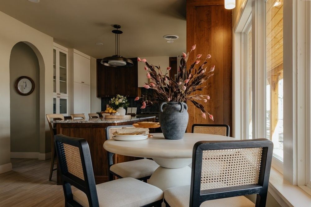 Dining Room from a Interior Design and Layout project near Amarillo by Nicole Spurlock Design Co.