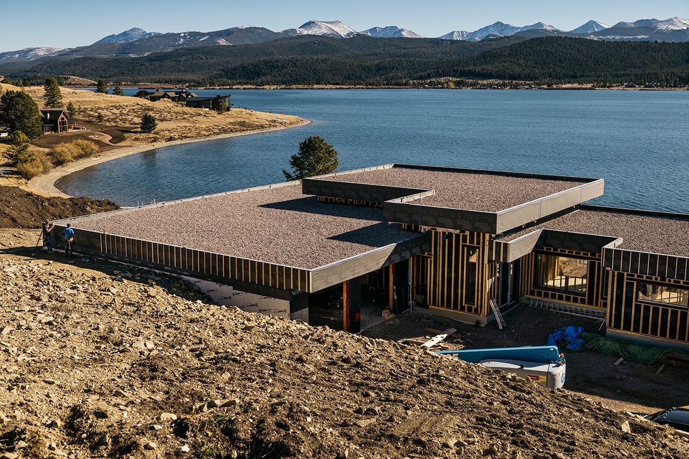  d'un projet de Maisons unifamiliales près de Missoula de Mafic Design Build