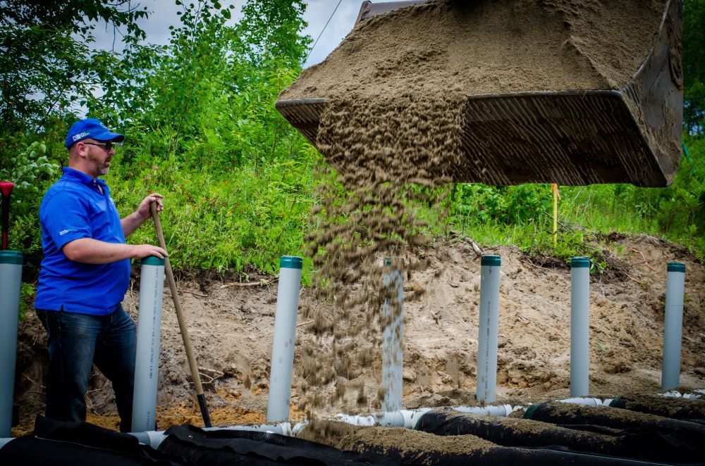 Land & Services from a Septic tanks and drain fields project near Abitibi-Témiscamingue by DBO Expert