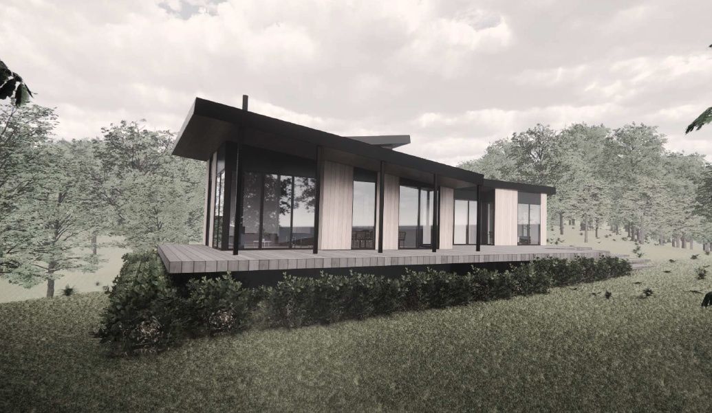 Rendu 3D d'un projet de Maisons unifamiliales près de Gatineau (Outaouais) de psb Inc.