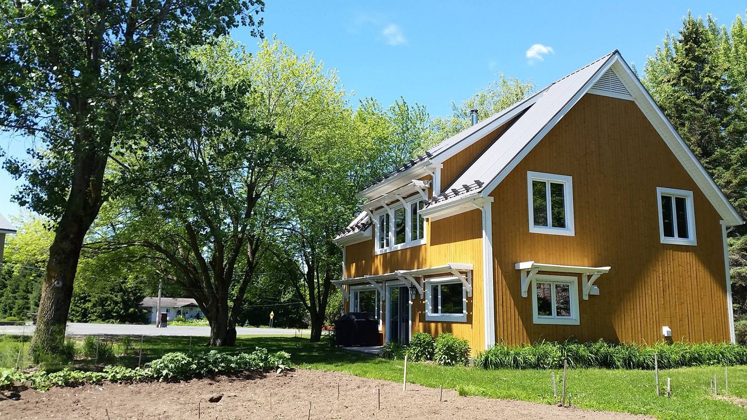 Huerto de un proyecto de tipo Viviendas unifamiliares cerca de Drummondville (Centre-du-Québec) por McClure Construction