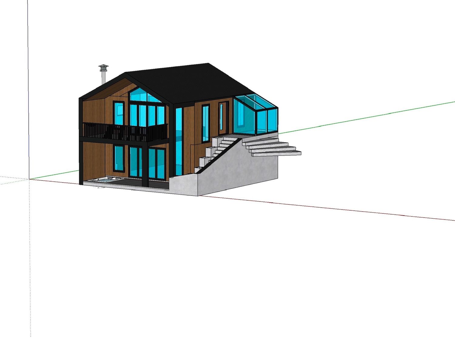 Rendu 3D d'un projet de Modélisations et rendus 3D près de Gatineau (Outaouais) de Architectura EcoConcepts