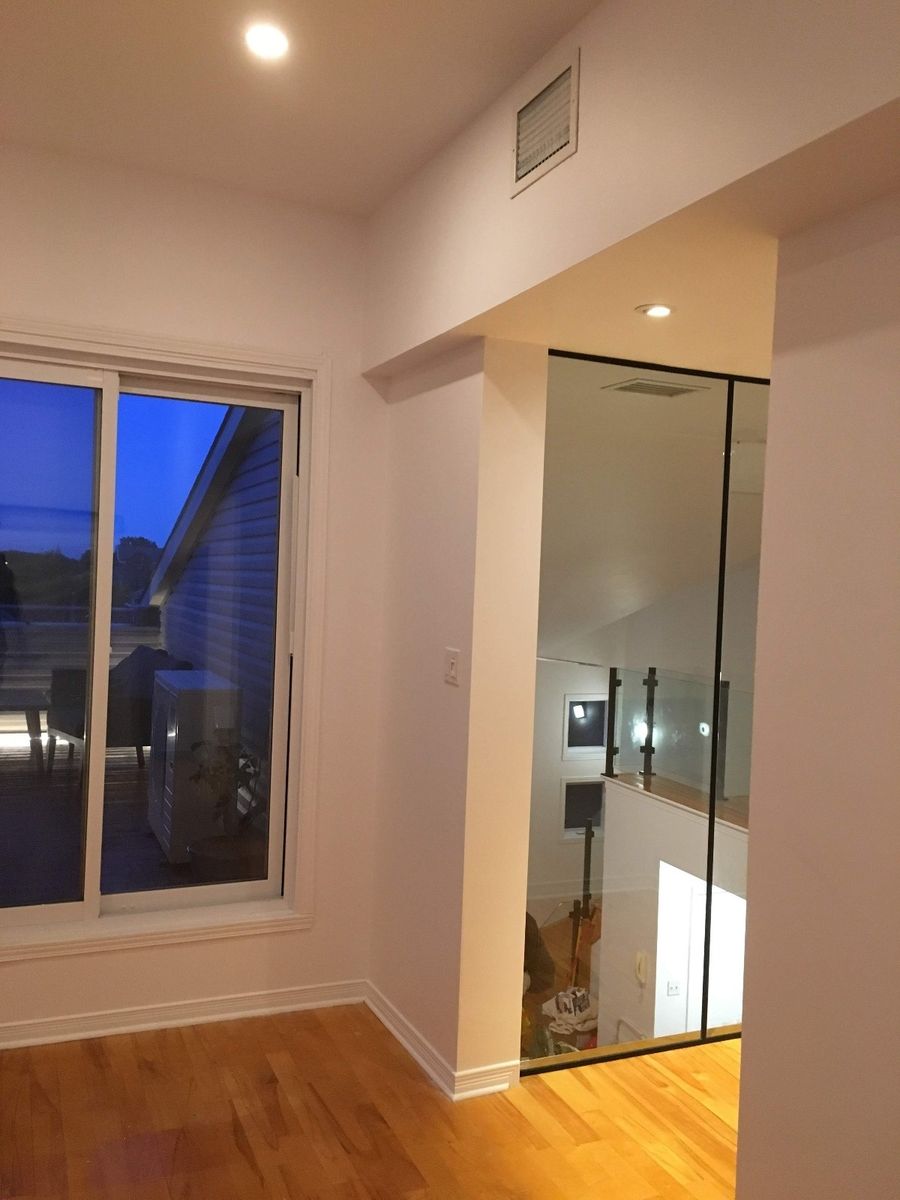 Hall from a Home extensions project near Montreal (Greater Montreal) by J E Construction