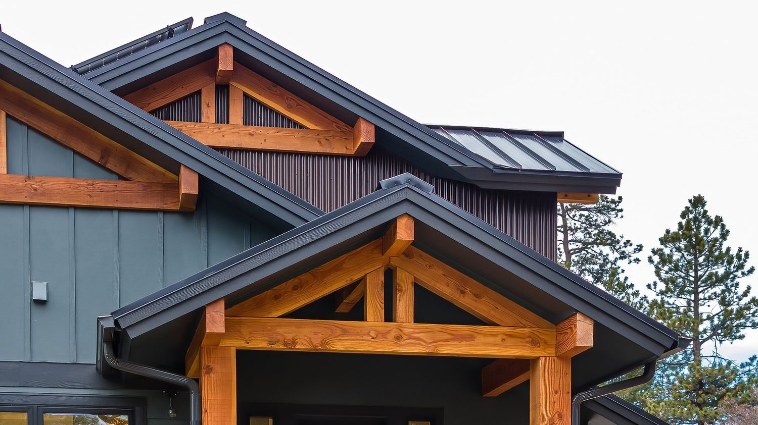 Acabado exterior de un proyecto de tipo Viviendas unifamiliares cerca de Denver - Boulder por Michael Silbert, Architect