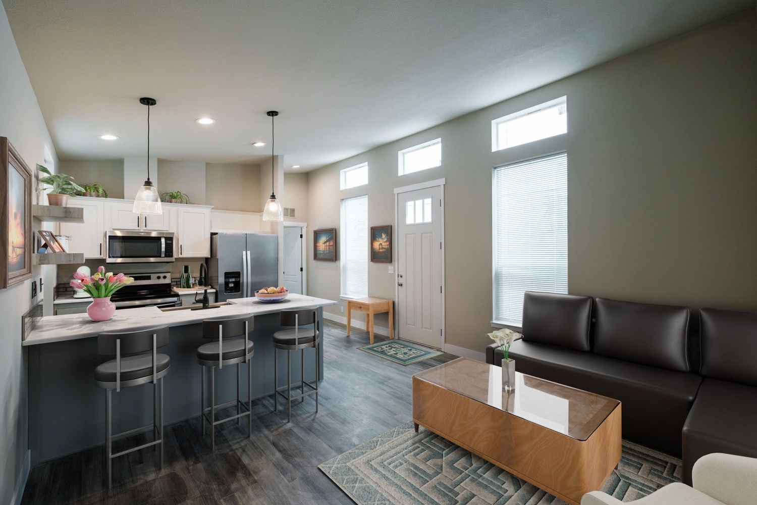 Renderizado en 3D de un proyecto de tipo Unidades de vivienda accesorias (ADU) cerca de Palm Springs por Homes Direct