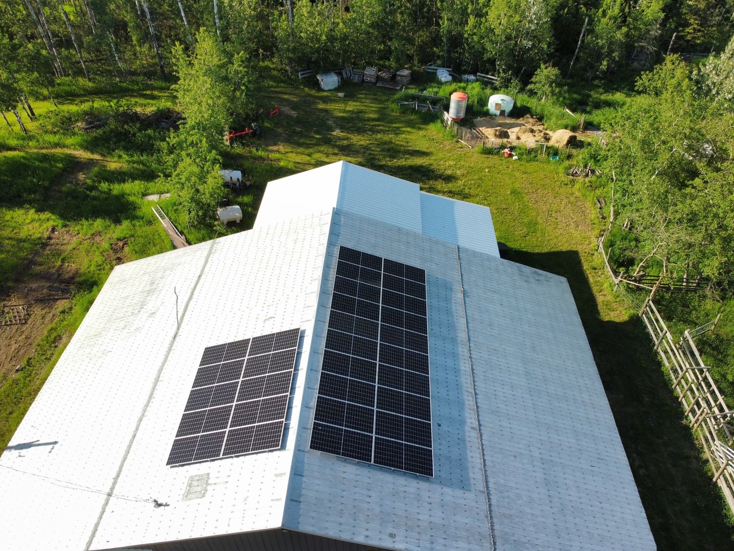  from a Photovoltaic Solar Panels project near Grande Prairie by Empower Energy