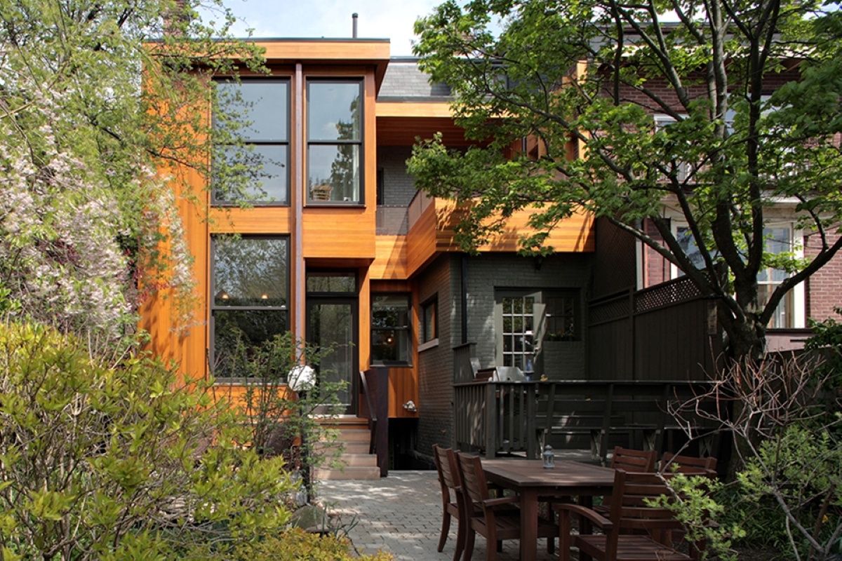 Backyard from a Single family homes project near Toronto (Greater Toronto) by Vaughan Build