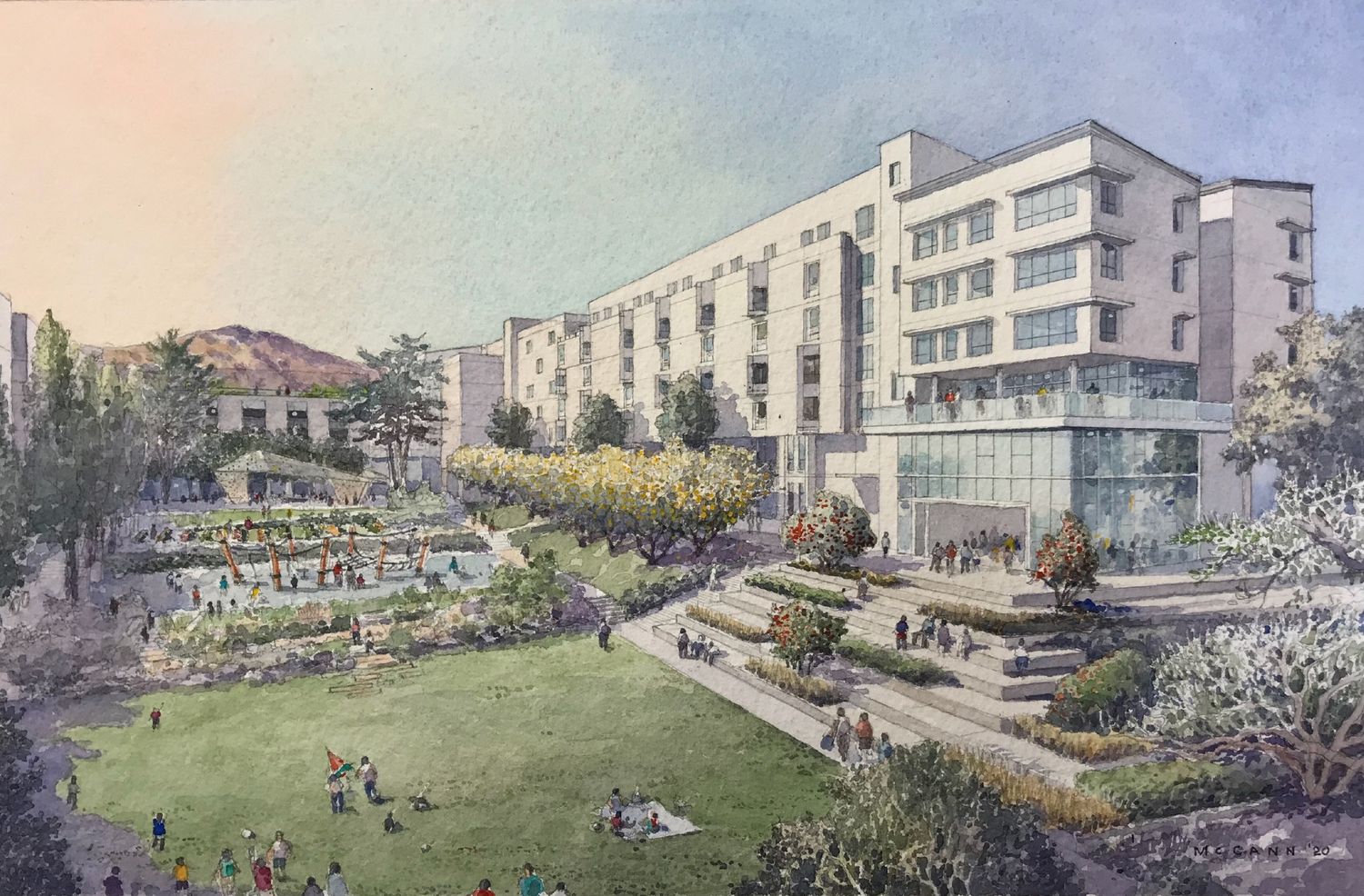  d'un projet de Planification et conception de quartier près de San Francisco Bay de Van Meter Williams Pollack LLP