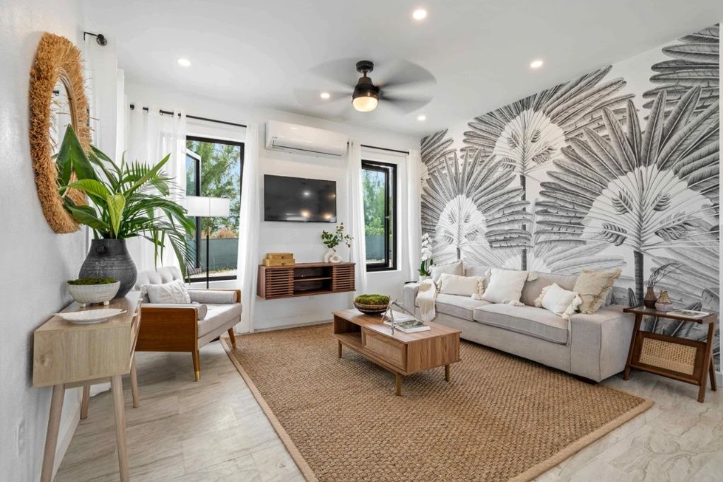 Living Room from a Single family homes project near El Centro (Imperial County) by Partanna Global, Inc