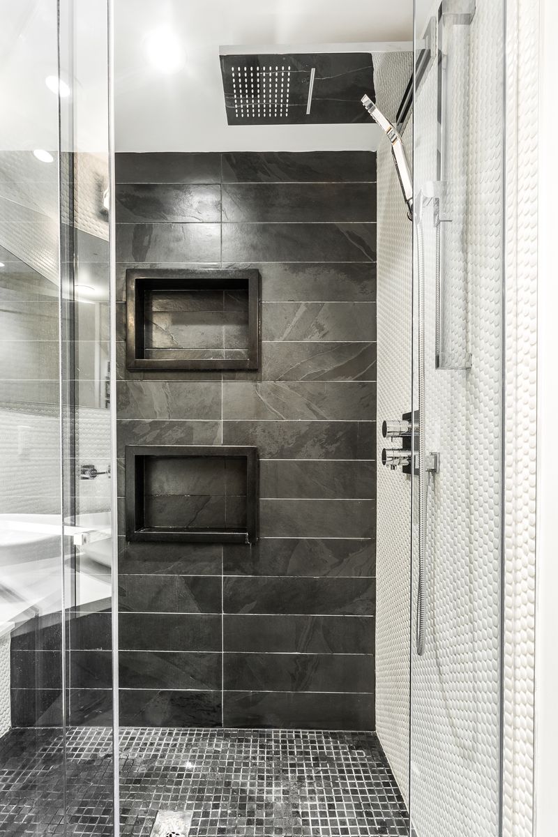 Salle de bain d'un projet de Design et aménagement intérieur près de Montréal/Laval/Longueuil (Grand Montréal) de Mara Design