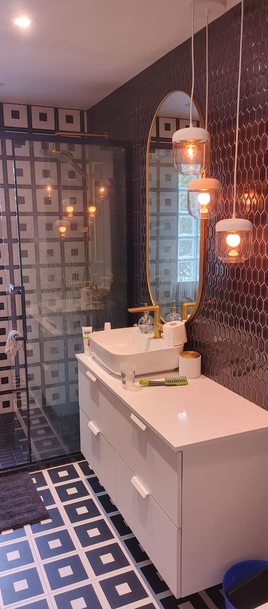 Bathroom from a Single family homes project near Sherbrooke (Estrie) by Réno-Éco