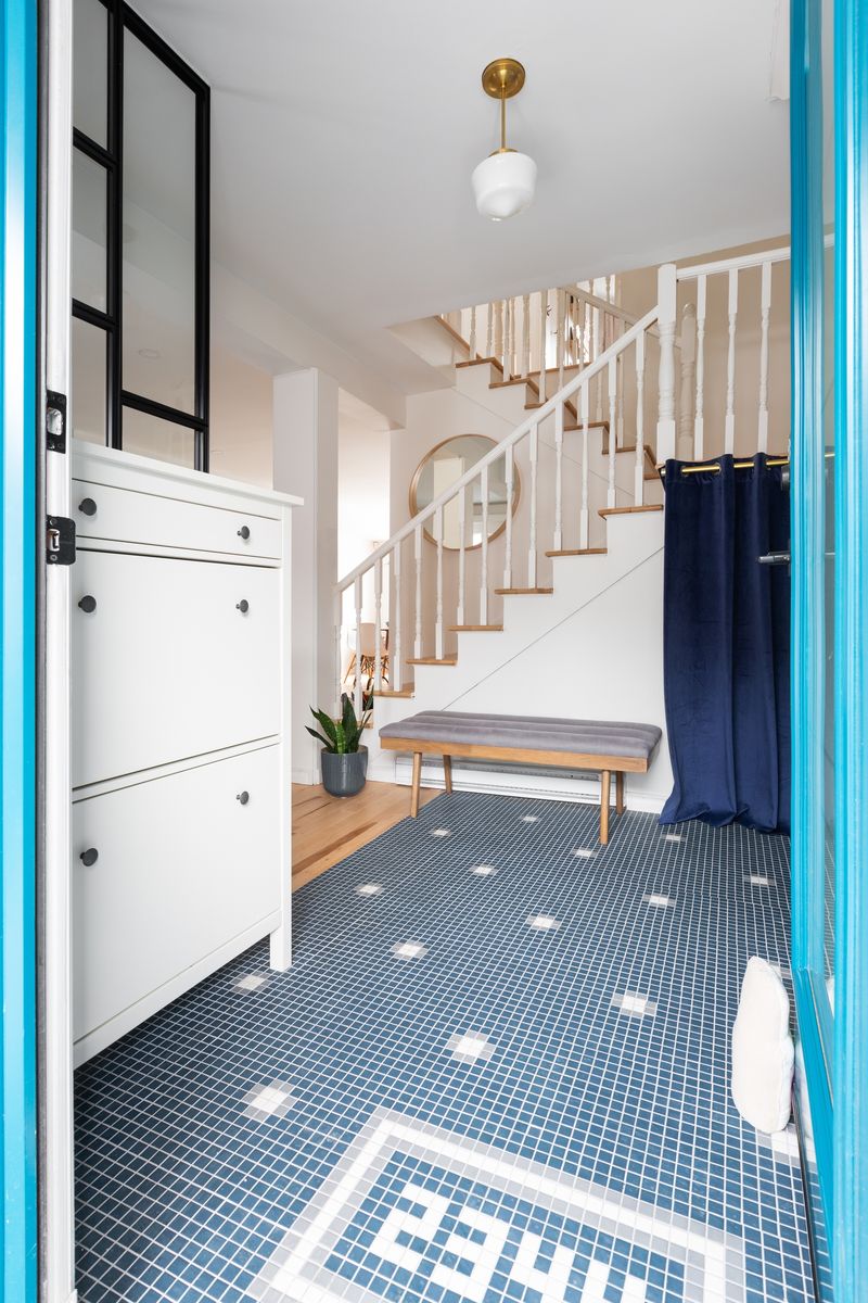 Hall d’entrée d'un projet de Maisons unifamiliales près de Montréal/Laval/Longueuil (Grand Montréal) de Maison Fauves