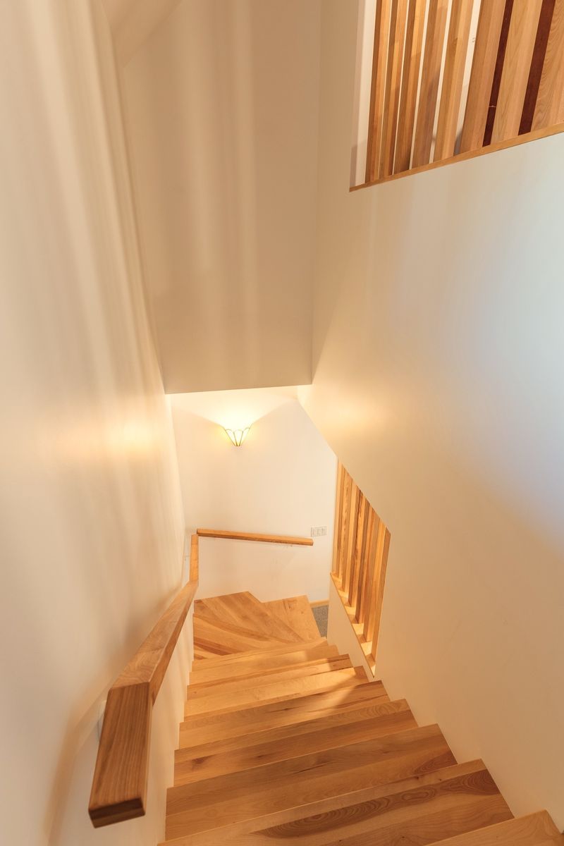 Escaliers d'un projet de Maisons unifamiliales près de Saguenay/Lac-Saint-Jean de Solutions Résidentielles