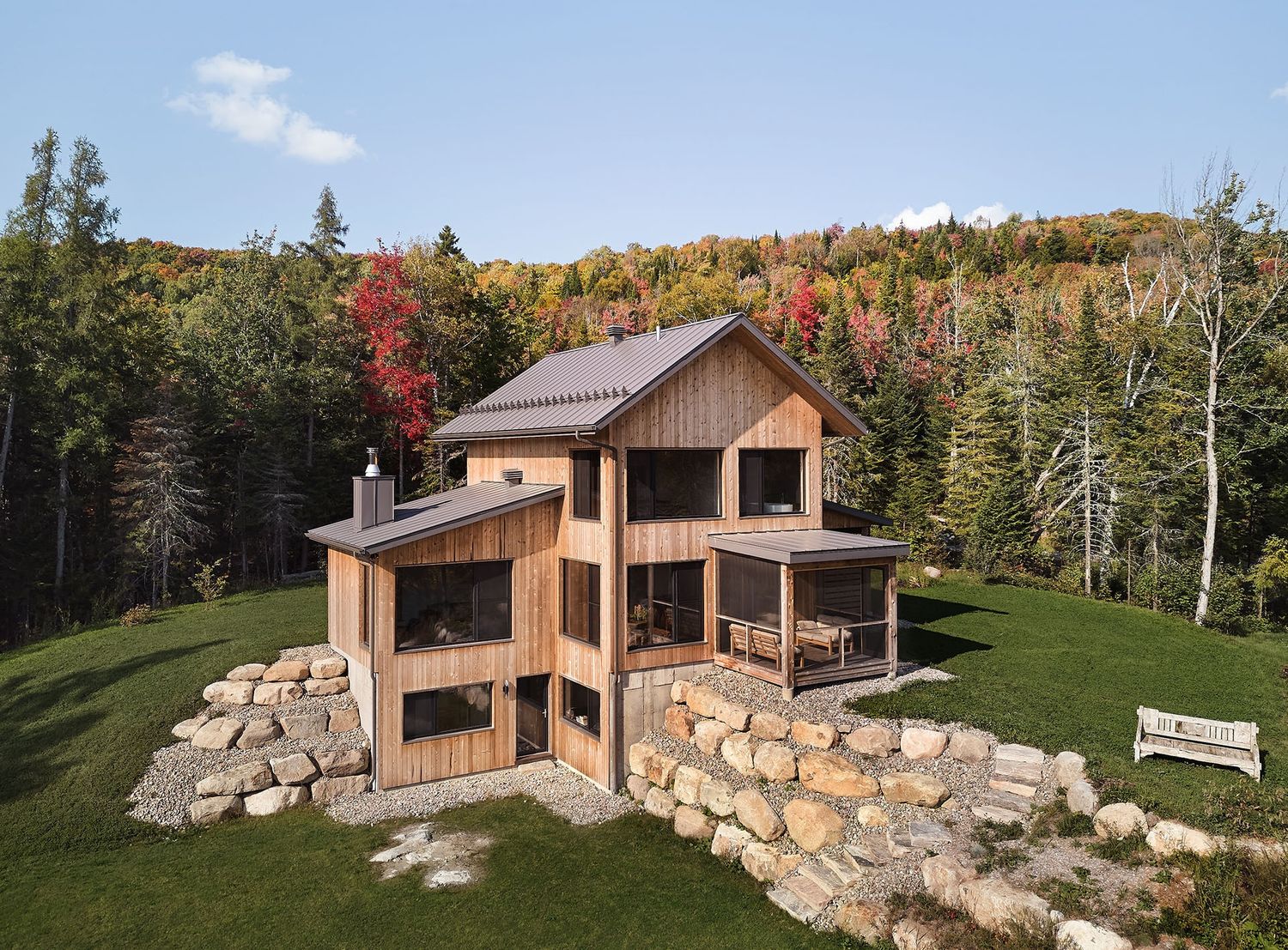  from a Single family homes project near Saint-Jerome (Laurentides) by Isabelle Garceau, Designer et Technologue en architecture
