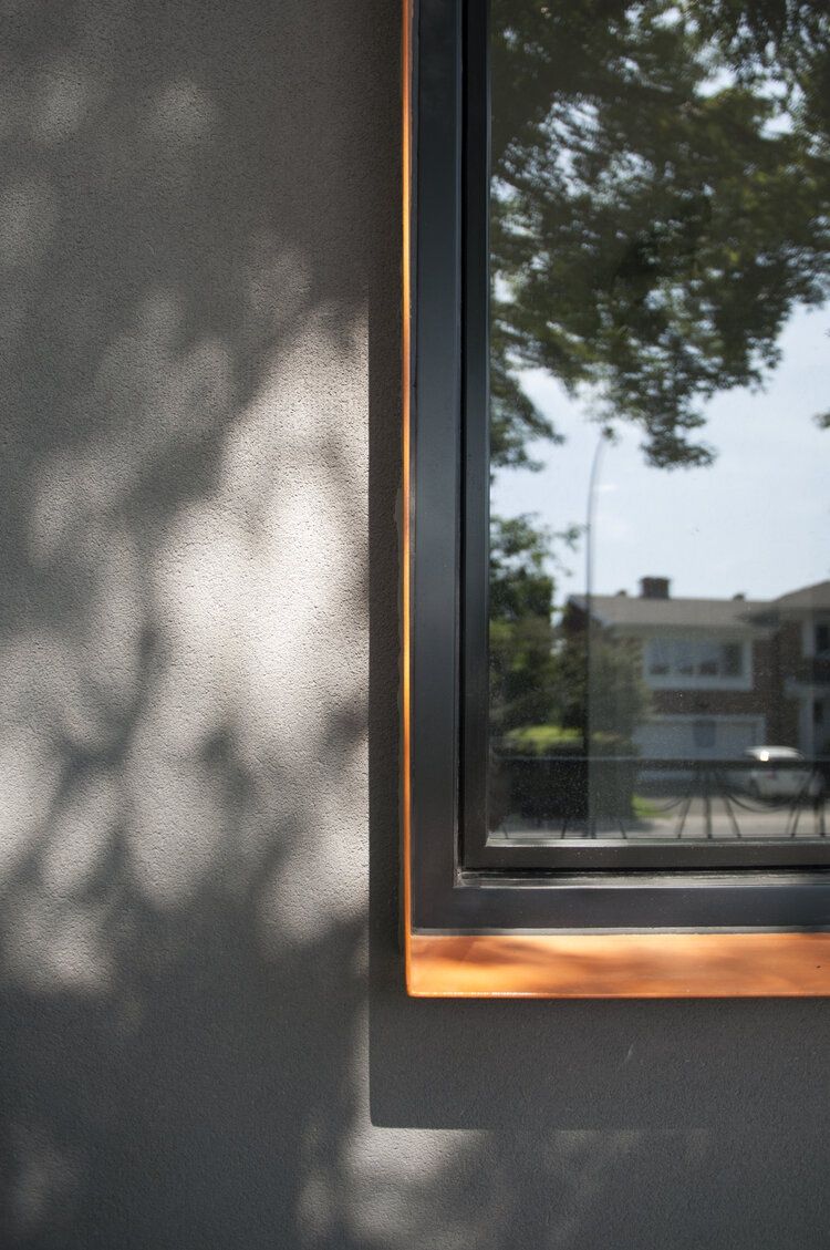 Exterior Finishes from a Single family homes project near Montreal (Greater Montreal) by Rose Architecture