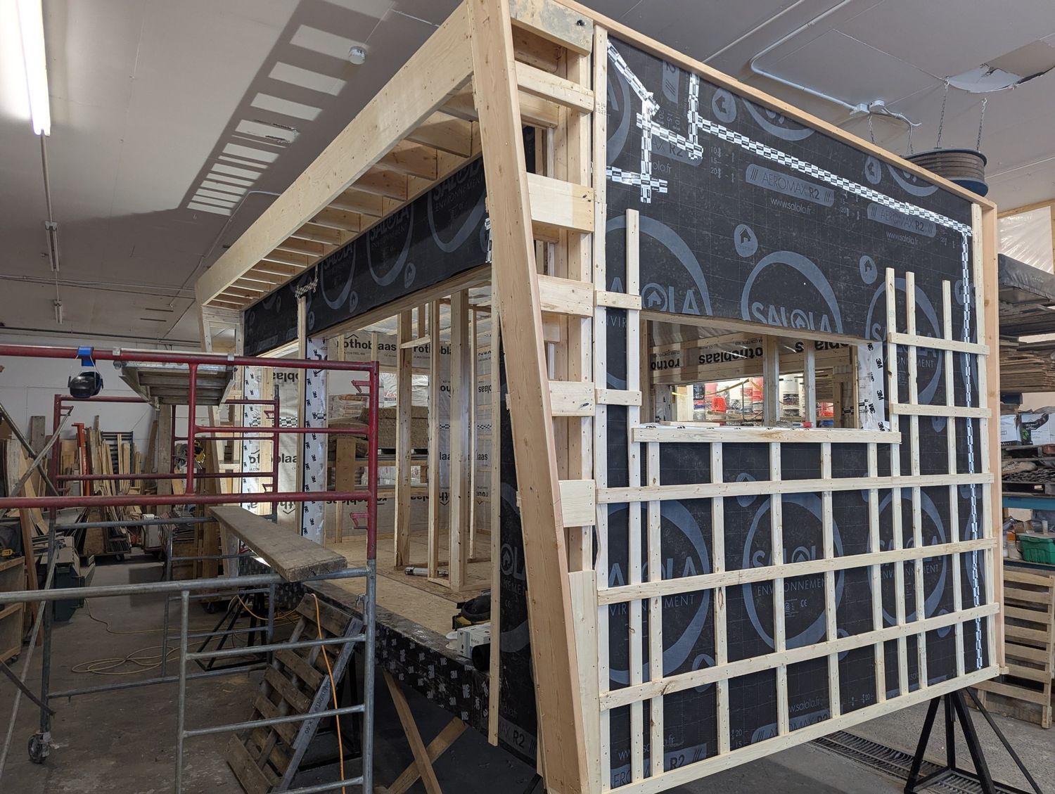 House Construction Exteriors from a Prefab and Modular Houses project near Montreal (Greater Montreal) by Artcan