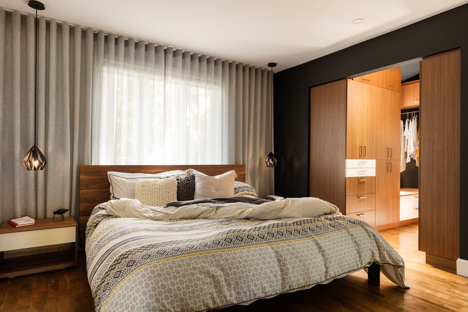 Dormitorio de un proyecto de tipo Viviendas unifamiliares cerca de Montreal (Gran Montreal) por ESPÉ
