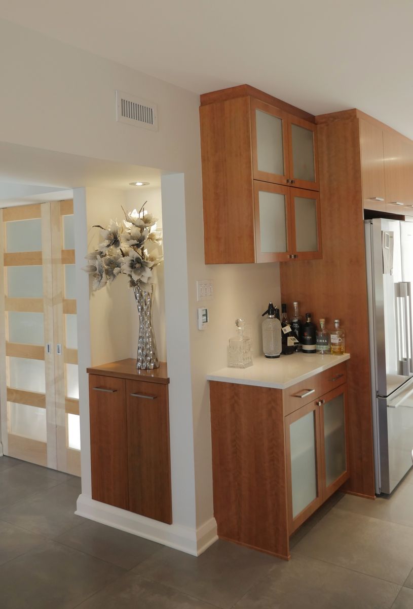 Cuisine d'un projet de Design et aménagement intérieur près de Montréal/Laval/Longueuil (Grand Montréal) de À l' Aube - Designer & cuisiniste