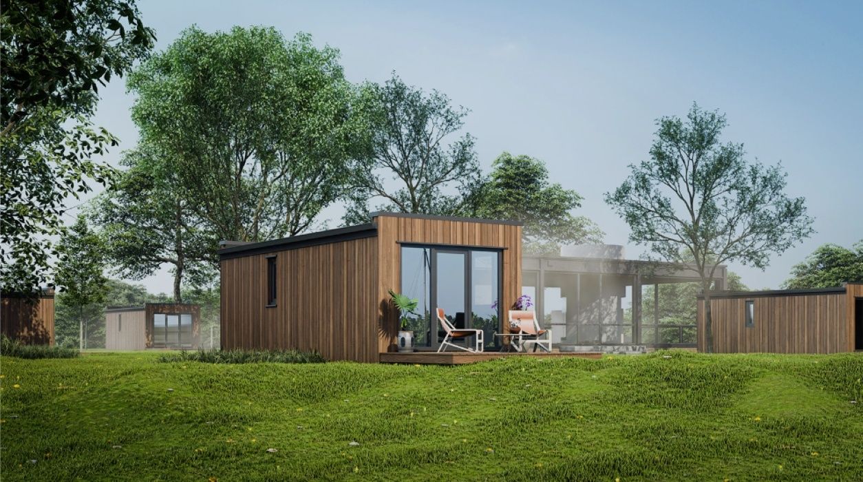 3D Rendering from a Accessory Dwelling Units (ADUs) project near Bakersfield by Eldorado Global Service