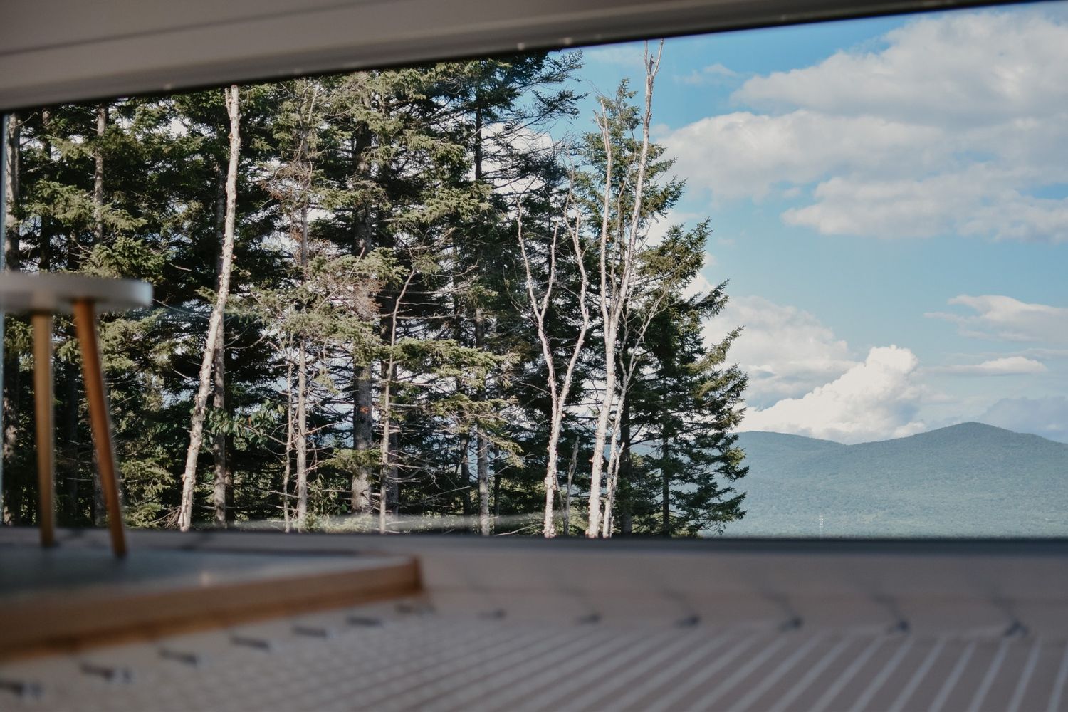 Front Yard from a Tiny Houses project near Quebec City - Levis by Julie Poisson architecte