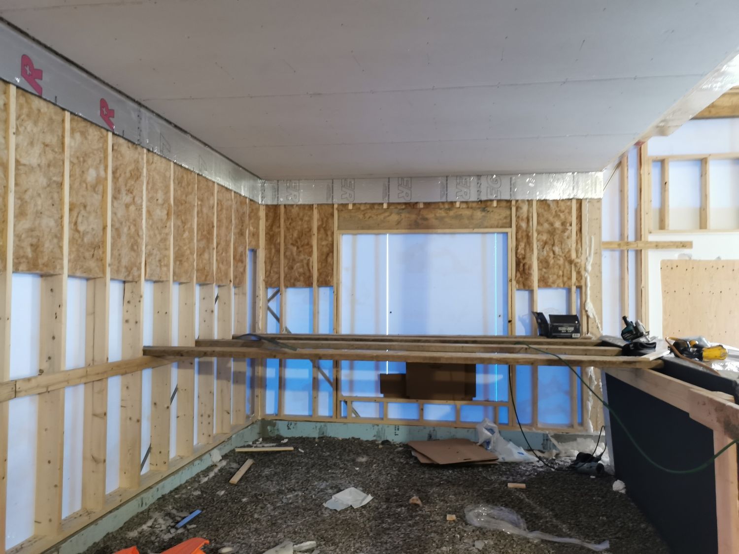 Construcción de interiores de casas de un proyecto de tipo Viviendas unifamiliares cerca de Saguenay - Lac-Saint-Jean por Solutions Expert SSS