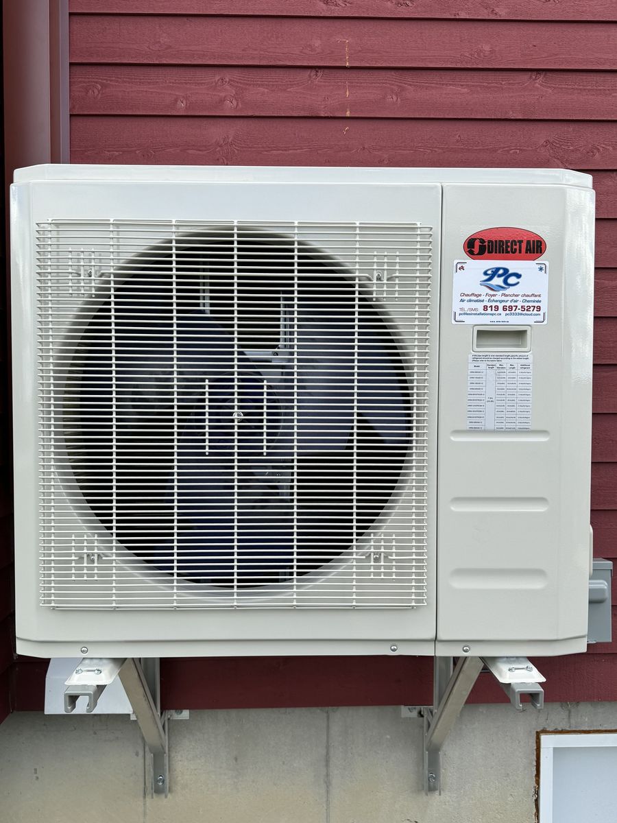 Instalaciones mecánicas de un proyecto de tipo Bombas de calor cerca de Trois-Rivières (Mauricie) por Les Installations PC