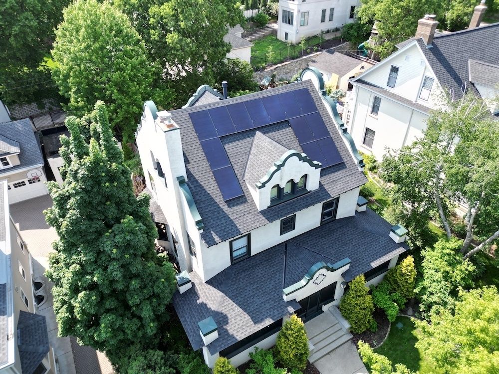  from a Photovoltaic Solar Panels project near Minneapolis - St. Paul by Powerfully Green Solar