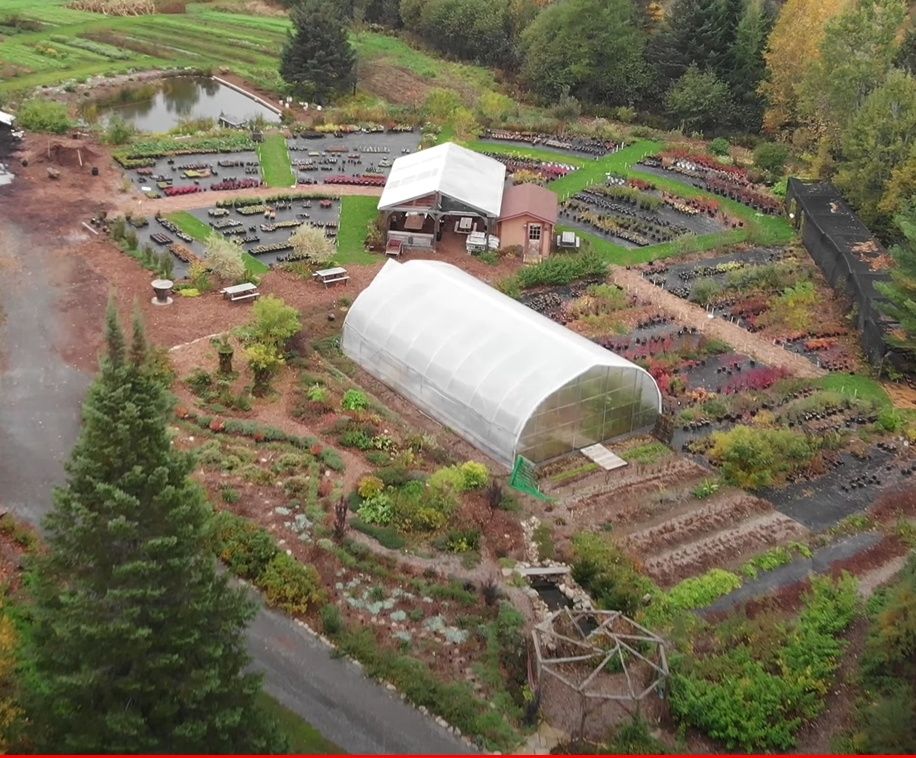 Serre d'un projet de Restauration des milieux naturels près de Joliette (Lanaudière) de Paysage gourmand