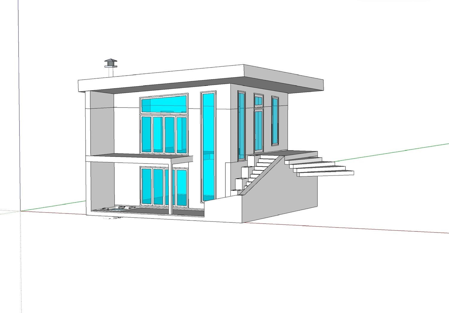 Rendu 3D d'un projet de Modélisations et rendus 3D près de Gatineau (Outaouais) de Architectura EcoConcepts