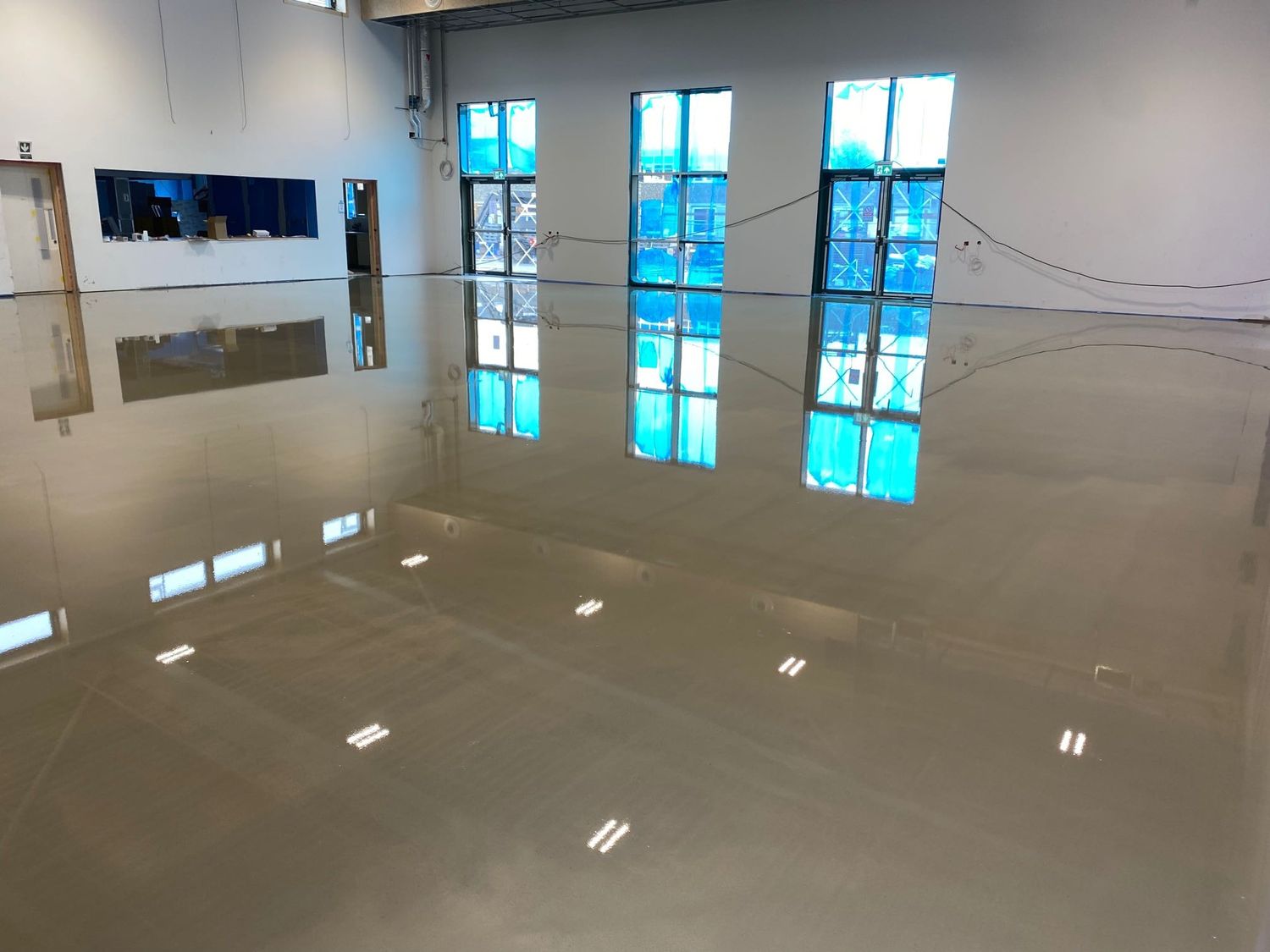 Travaux - Intérieur d'un projet de Finitions de plancher de béton près de New York-Newark-Jersey City de Next Level Underfloor Heating and Screed Solutions
