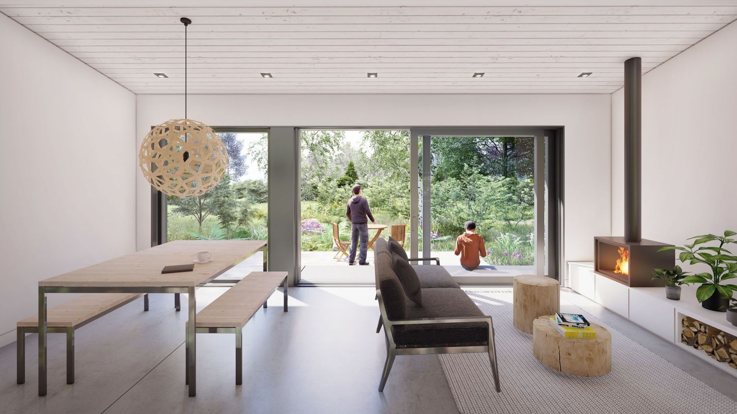 3D Rendering from a Accessory Dwelling Units (ADUs) project near Montreal (Greater Montreal) by PARA-SOL