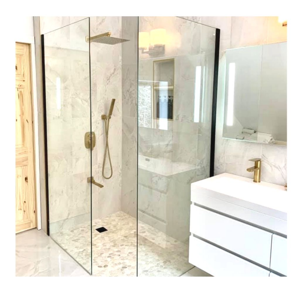 Salle de bain d'un projet de Salles de bains près de Saint-Jérôme/Blainville (Laurentides) de BOBCAT INNOVATION