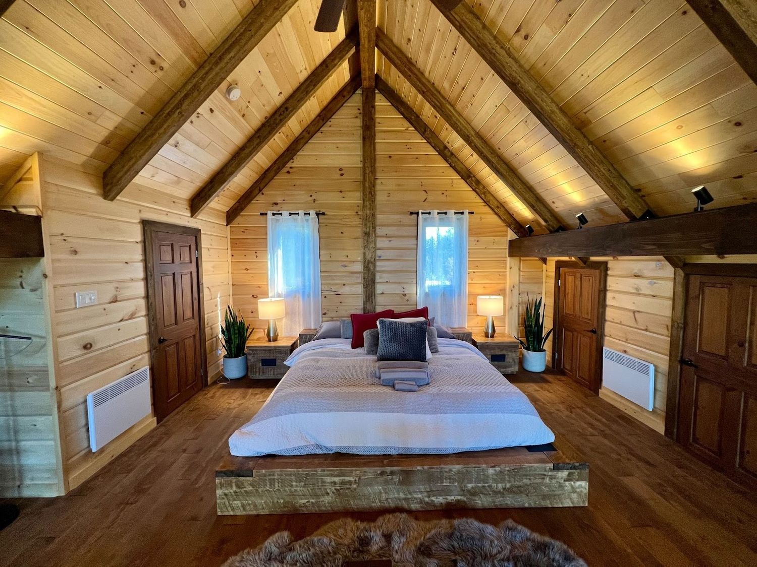 Chambre d'un projet de Maisons usinées et modulaires près de Joliette (Lanaudière) de Construction Youri Durand inc.