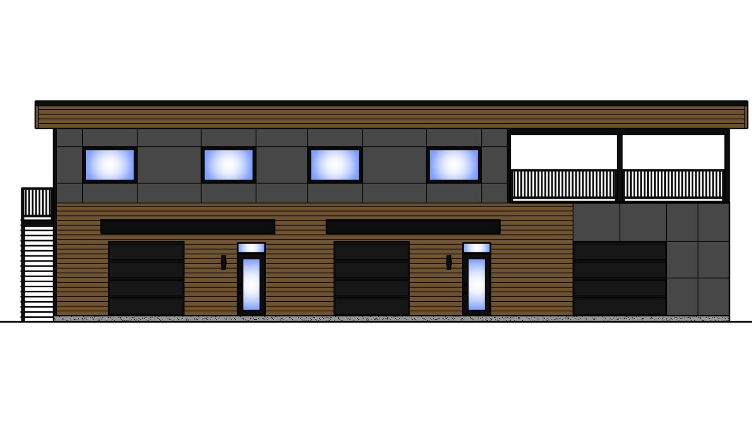 Diagram from a Energy modelings project near Quebec City - Levis by Thibodeau - Design & Conception