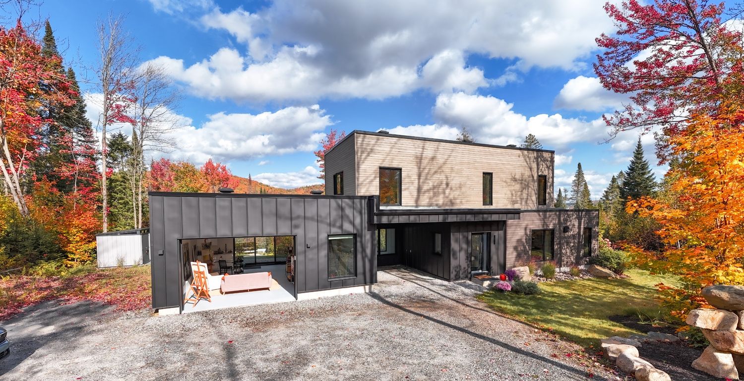 House Exterior from a Single family homes project near Saint-Jerome (Laurentides) by Toundra construction