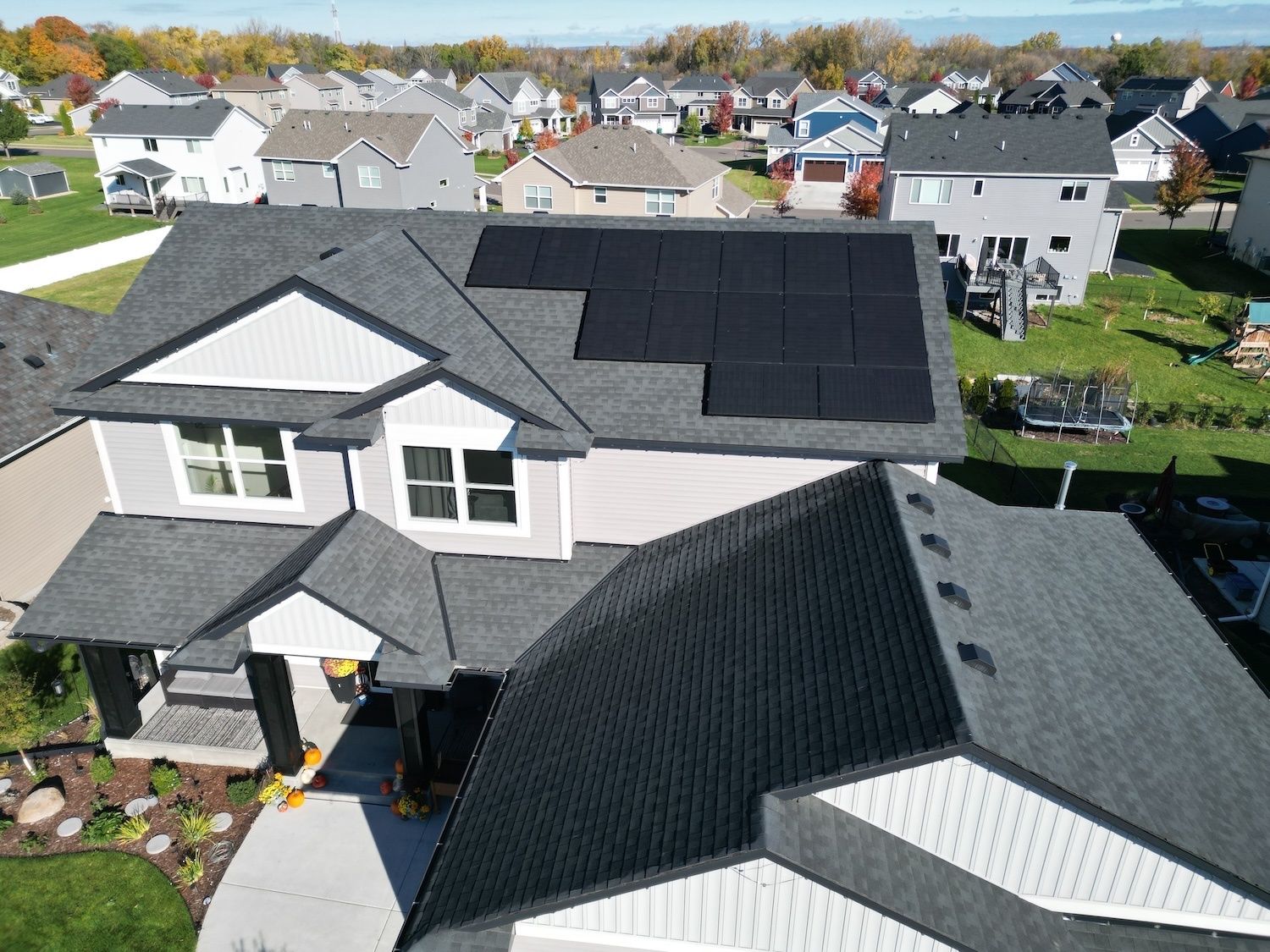  from a Photovoltaic Solar Panels project near Minneapolis - St. Paul by Powerfully Green Solar