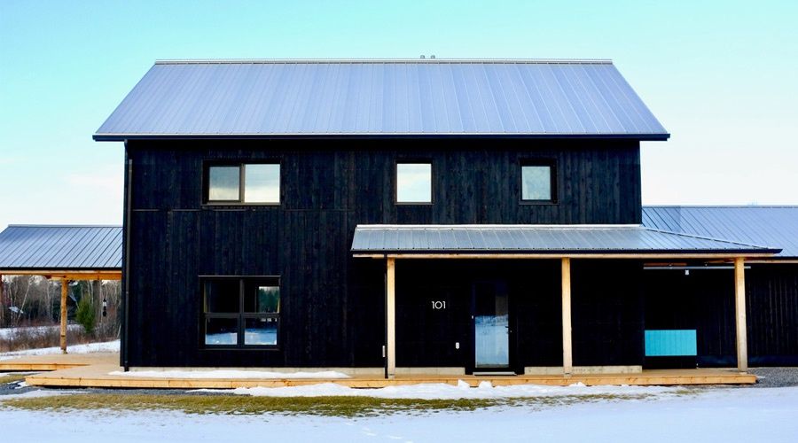 House Exterior from a Single family homes project near Granby - Bromont - Cowansville by Rocket Construction