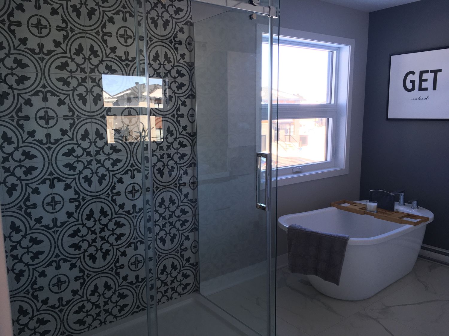 Salle de bain d'un projet de Maisons unifamiliales près de Granby/Bromont/Cowansville (Estrie) de GAÉTAN SIROIS CONSTRUCTION INC