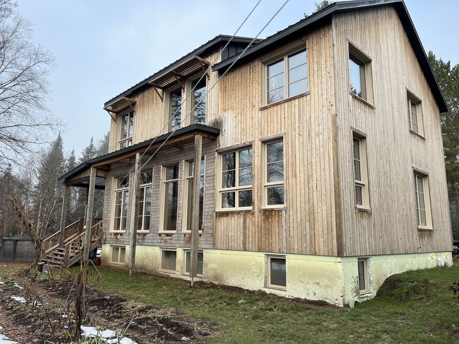 Façade avant d'un projet de Maisons unifamiliales près de Québec/Lévis (Ville de Québec) de Groupe Habitech