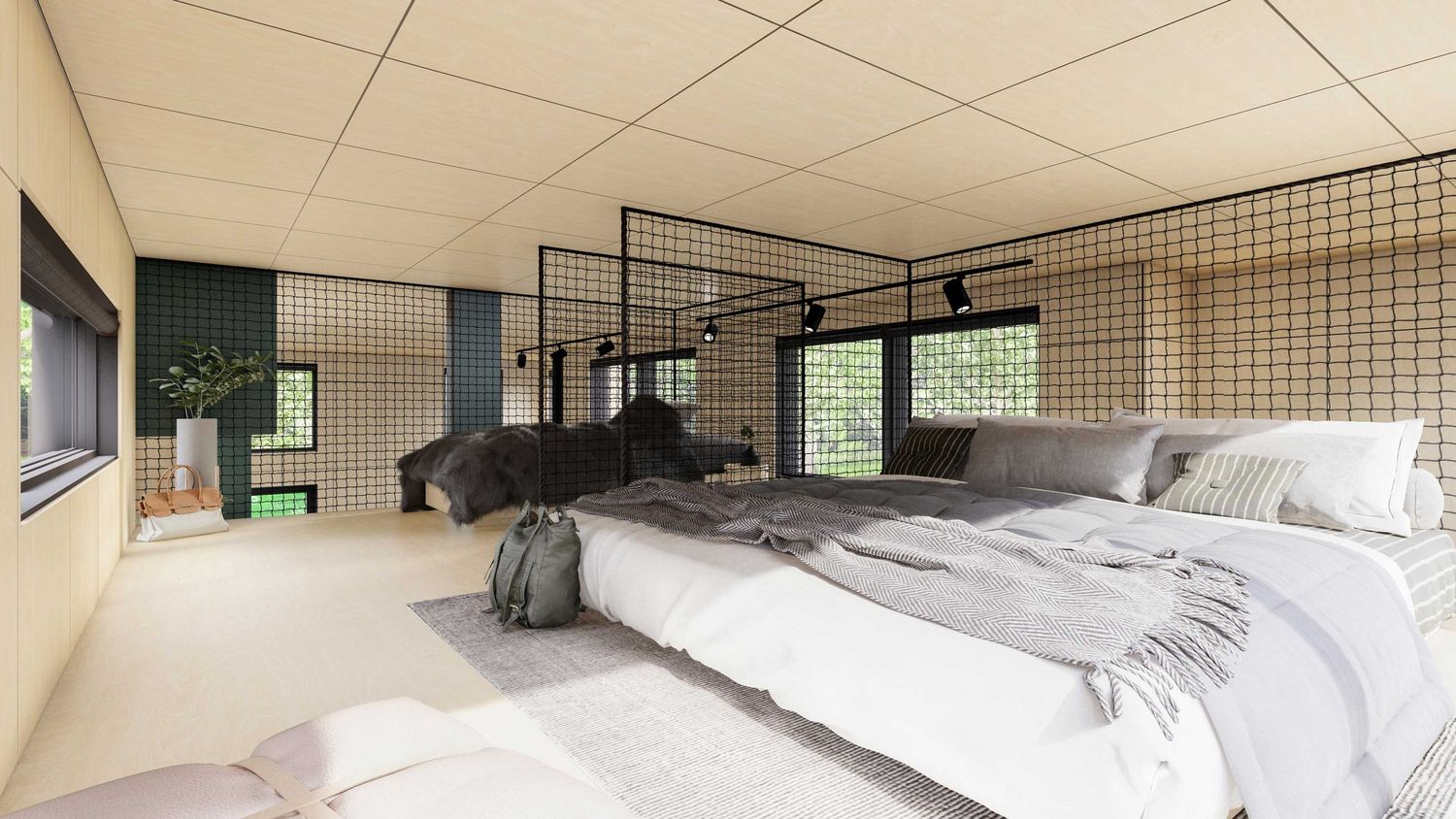 3D Rendering from a Tiny Houses project near Montreal (Greater Montreal) by VA architectures & design
