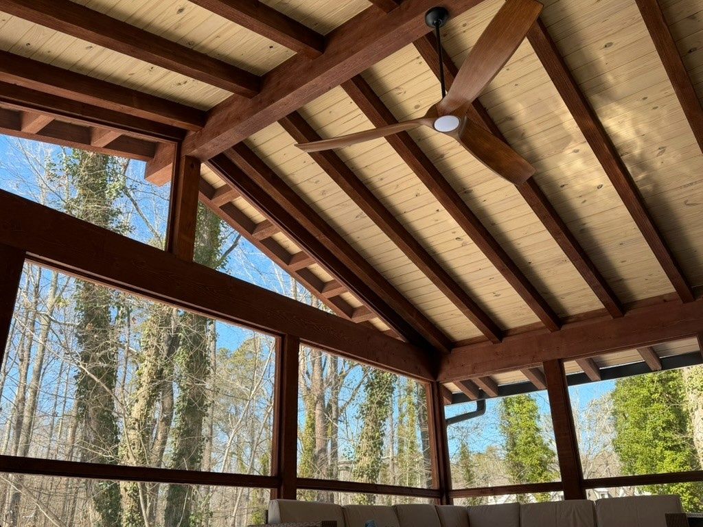  from a Patios, Pergolas & Gazebos project near Greenville - Spartanburg - Anderson by FireFly Construction Group Inc.