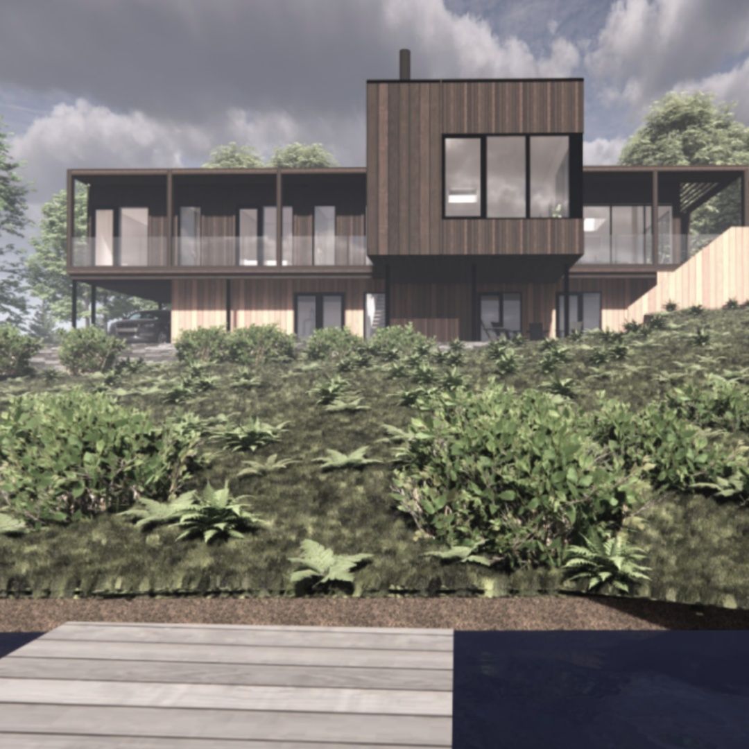 3D Rendering from a Single family homes project near Montreal (Greater Montreal) by psb
